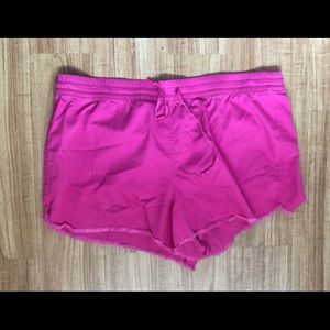Pink shorts